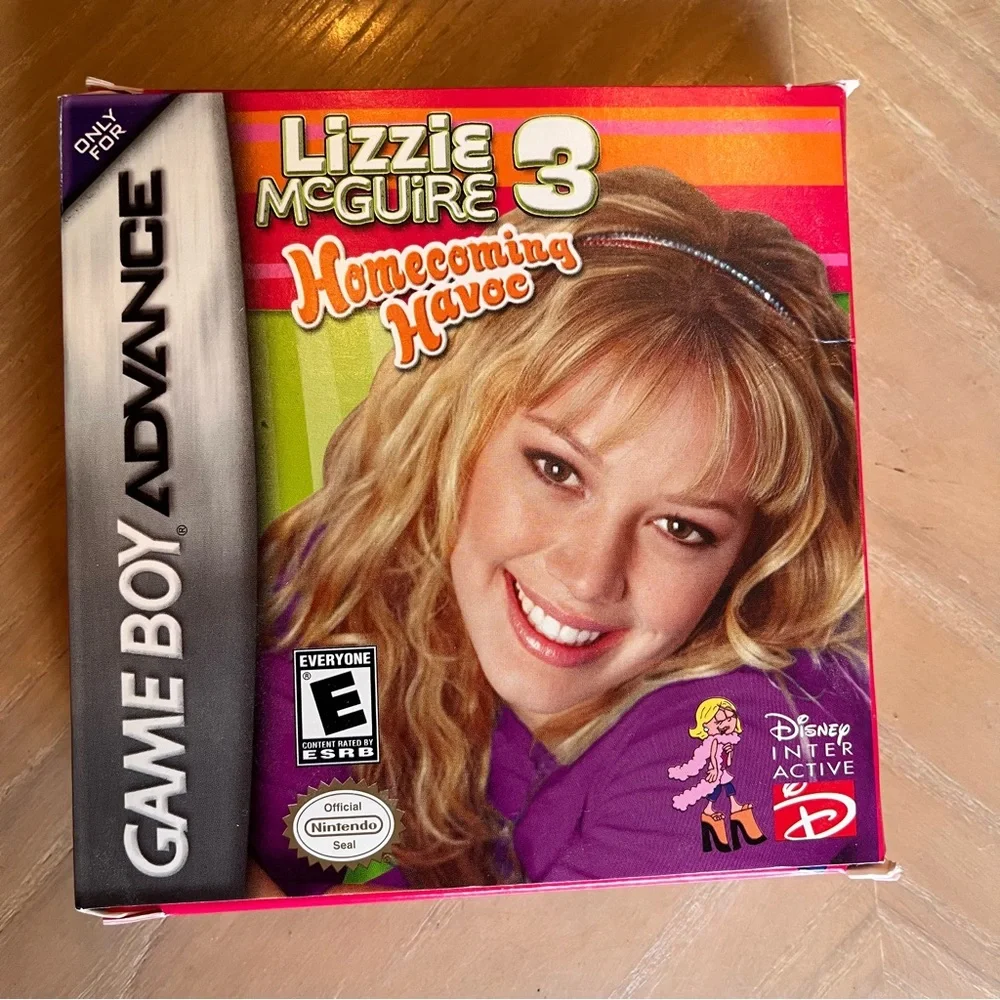 DISNEY'S Lizzie McGuire 3: Homecoming Havoc Game Boy Advance GBA Video Game